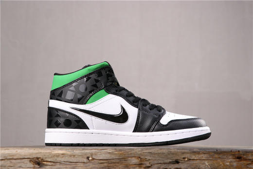乔丹/Air Jordan AJ1 aj1 乔丹1代 乔1 乔丹1代中帮系列 Air Jordan 1 Mid “Quai 54” 货号：CJ9219-001 乔1中帮四色鸳鸯 36-46 商品图3