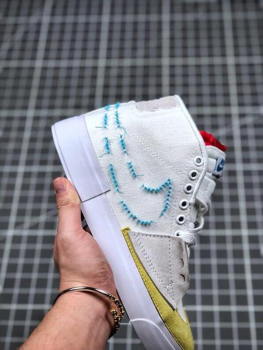 NIKE sb ZOOM BLAZER 男子解构 拆线大钩子板鞋休闲鞋CI3833-100 商品图5