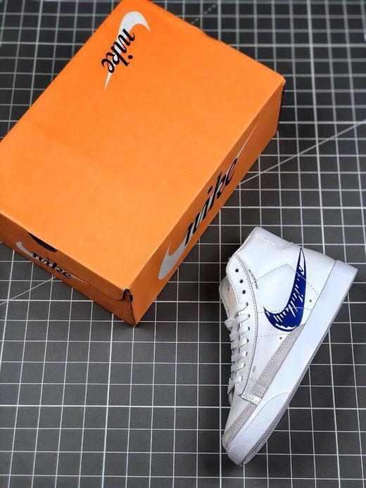 Nike sb 耐克男鞋高帮板鞋2020夏季新款BLAZER MID开拓者休闲鞋 CW7580 商品图3