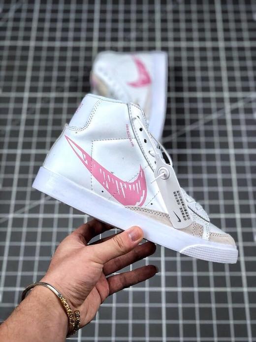 Nike sb 耐克男鞋高帮板鞋2020夏季新款BLAZER MID开拓者休闲鞋 CW7580 商品图1