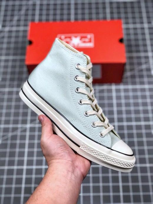 2020ss新品，匡威Converse Chuck Taylor All Star 1970 Hi"Mint"复古三星标高帮休闲运动硫化板鞋 35-44 商品图1