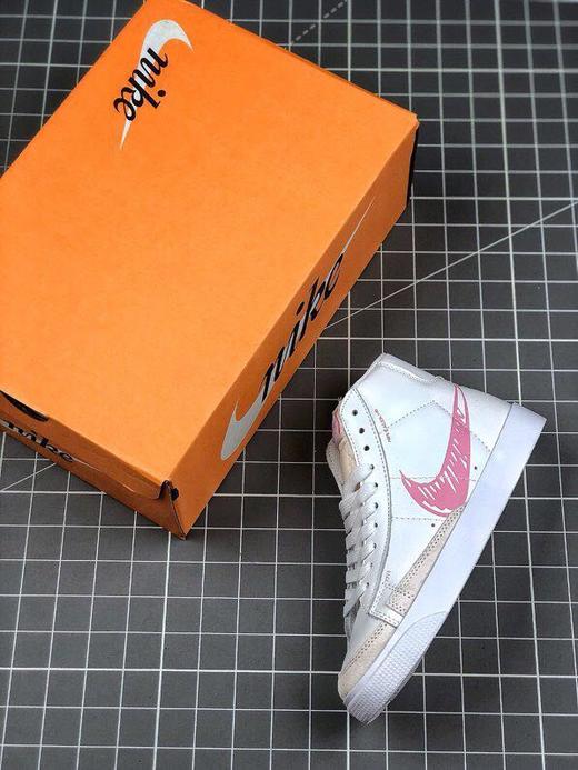 Nike sb 耐克男鞋高帮板鞋2020夏季新款BLAZER MID开拓者休闲鞋 CW7580 商品图2