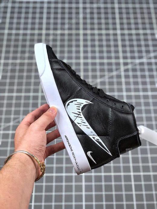 Nike sb 耐克男鞋高帮板鞋2020夏季新款BLAZER MID开拓者休闲鞋 CW7580 商品图4