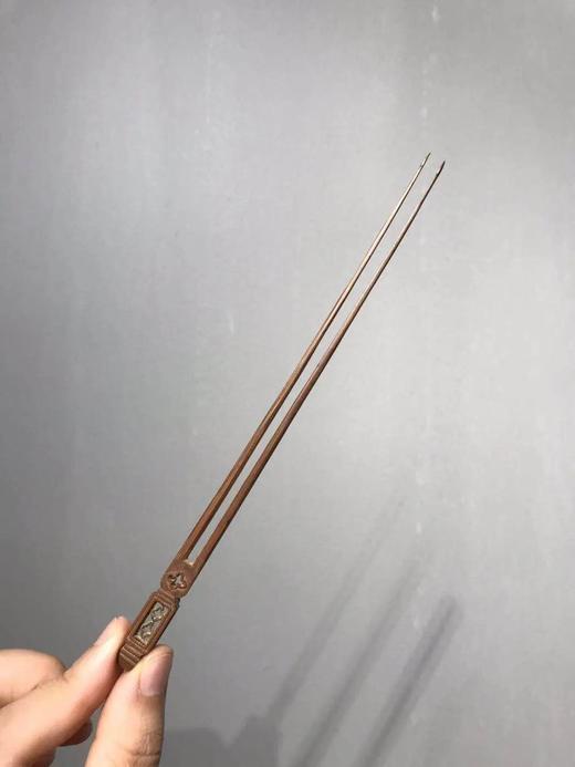 镂空竹雕鸟食虫夹， 顺丰包邮 商品图5