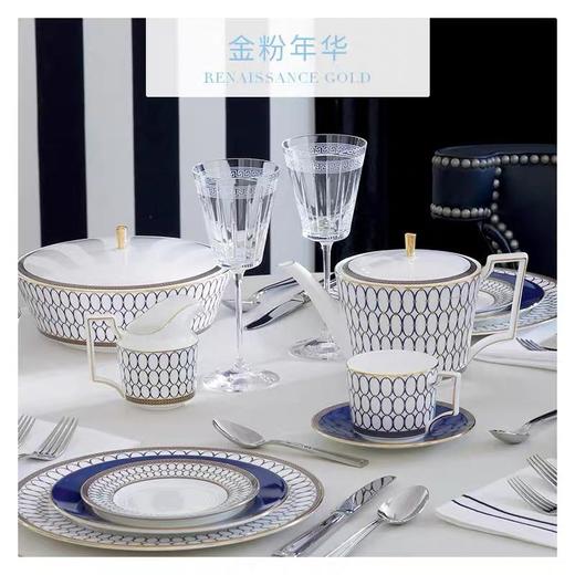 WEDGWOOD玮致活金粉年华20cm餐盘骨瓷餐具欧式礼盒5C102101006 商品图3