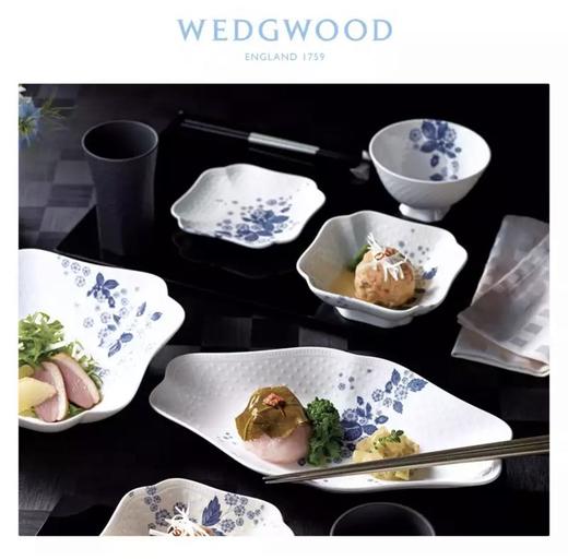 WEDGWOOD玮致活靛蓝草莓男士饭碗家用骨瓷碗单个瓷碗小饭碗5C109202236 商品图2