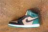 乔丹/Air Jordan  aj1 AJ1 乔丹1代 乔丹1 乔1 Air Jordan 1  乔1高帮粉黑绿 货号：AH7389-700 乔1反光荧光绿 36-46 商品缩略图2