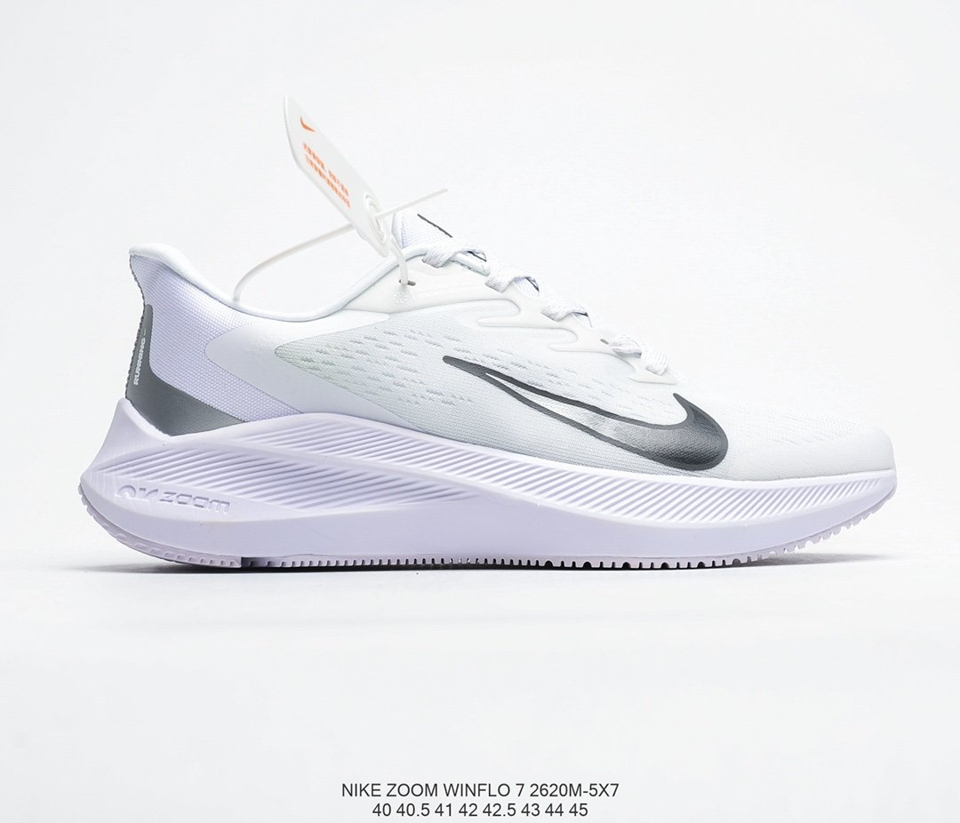 耐克nike zoom winflo 7代轻质透气休闲运动跑步鞋