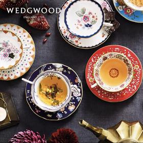 WEDGWOOD玮致活漫游美境杯碟组骨瓷咖啡杯欧式小奢华咖啡杯碟套装