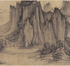 历代书画手卷百品绘画 许道宁 秋江渔艇图 绘画书籍 手绘画册 生活艺术书 画集 风景速写 古风画集 名家画书籍 河南美术出版社 商品缩略图1