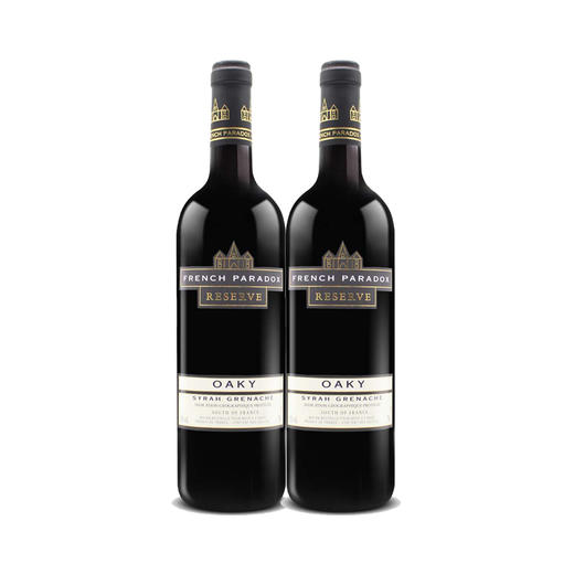 【双支特惠装】茗酊古堡 西拉歌海娜红葡萄酒 750ml*2 商品图0