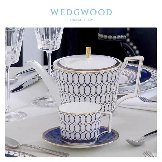 WEDGWOOD玮致活金粉年华茶壶骨瓷1升带盖茶壶单壶欧式咖啡壶礼盒5C102102211 商品图2