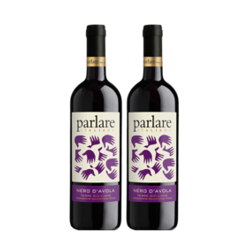 【双支特惠装】派拉雷黑达沃拉红葡萄酒 Parlare Nero d'Avola 750ml*2