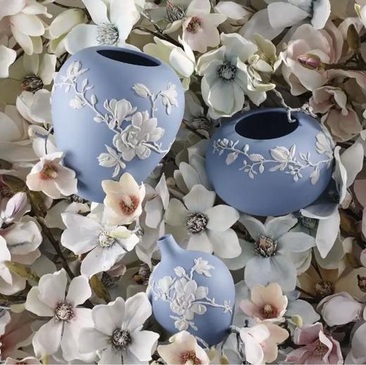 WEDGWOOD玮致活木兰芳华浮雕玉石花瓶 商品图3