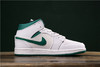 乔丹/Air Jordan AJ1 aj1 乔1 Air Jordan   灰黄荧光标 变色龙黑绿松石  白蓝红小闪电 乔1中帮白绿 南海岸青 中帮灰黄荧光标 商品缩略图9