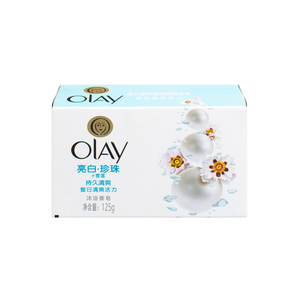 olay玉兰油香皂 清爽嫩白男女持久保湿洗澡香皂125g