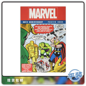 合集 漫威 80周年 海报集 Marvel 80Th Anniversary 英文原版