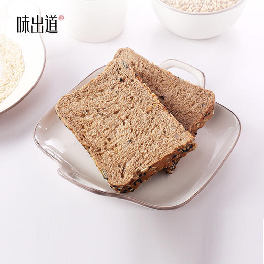 【谷物吐司全麦粗粮小面包800g】味出道整箱营养早餐三明治土司零食品 商品图1