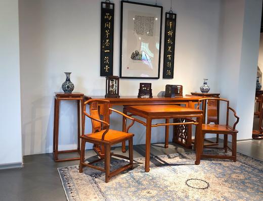 红桥红  家具严选  缅甸花梨(大果紫檀）  【明式中堂六件套】 商品图3