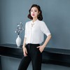 MQ-MDN8003-1夏季新款韩版时尚雪纺短袖衬衣YY 商品缩略图0