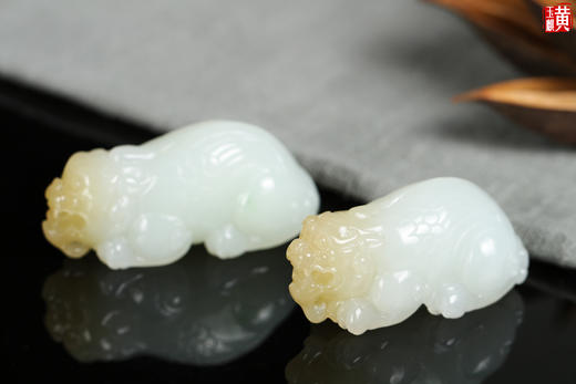 和田羊脂白玉【鸿运当头】 商品图1