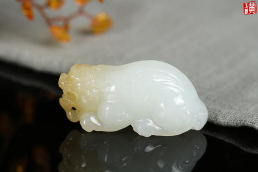 和田羊脂白玉【鸿运当头】 商品图2