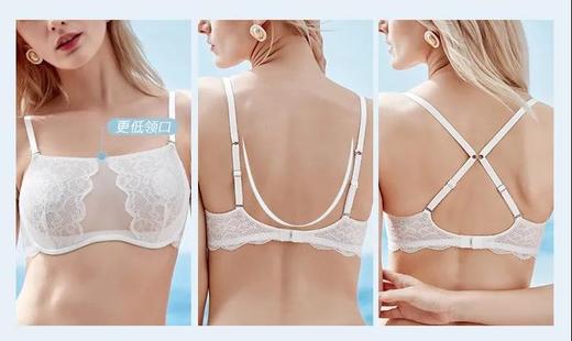 【旧款下架详情页跳转新款】奶糖派无钢圈内衣bralette三角杯不挑胸型 商品图9