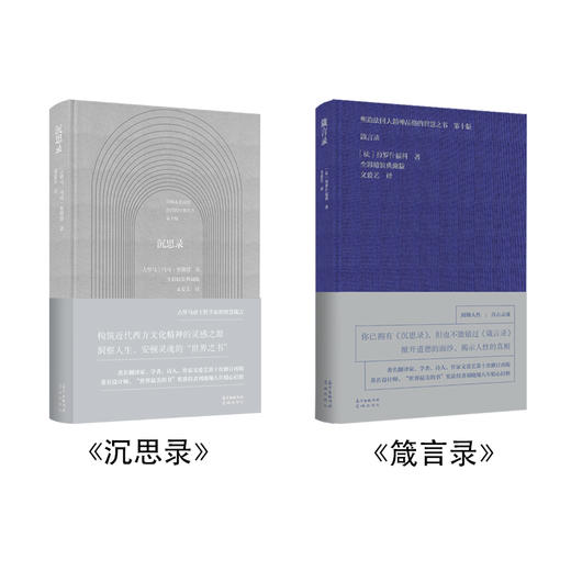 沉思录+箴言录 名著金库 文爱艺译 文学外国哲学道德人性西方文化精神 花城出版社 商品图0