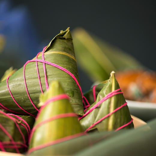 柒食柒味×岁时节庆2020年端午万事大吉礼盒粽子鸭蛋藕粉糕点香囊 商品图3