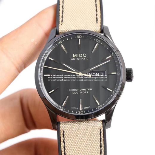 台湾‎厂新‎品——MIDO美‎度2019新款舵手​系列​震撼来袭！臻​于品质，感受细节。TW出品，必属精品‎！【精​彩‎细‎节】1.沿袭美‎度表‎的传统​技艺，采‎用‎浅蓝色​防眩晕​镀​膜。2.表盘 商品图11