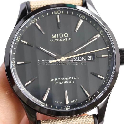 台湾‎厂新‎品——MIDO美‎度2019新款舵手​系列​震撼来袭！臻​于品质，感受细节。TW出品，必属精品‎！【精​彩‎细‎节】1.沿袭美‎度表‎的传统​技艺，采‎用‎浅蓝色​防眩晕​镀​膜。2.表盘 商品图9