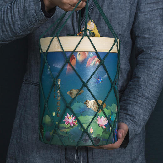 柒食柒味×岁时节庆2020年端午万事大吉礼盒粽子鸭蛋藕粉糕点香囊 商品图1