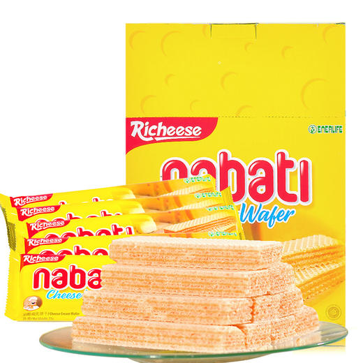 丽芝士纳宝帝奶酪威化饼干200g/盒 商品图0