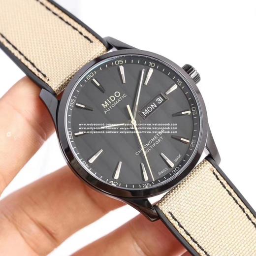 台湾‎厂新‎品——MIDO美‎度2019新款舵手​系列​震撼来袭！臻​于品质，感受细节。TW出品，必属精品‎！【精​彩‎细‎节】1.沿袭美‎度表‎的传统​技艺，采‎用‎浅蓝色​防眩晕​镀​膜。2.表盘 商品图8