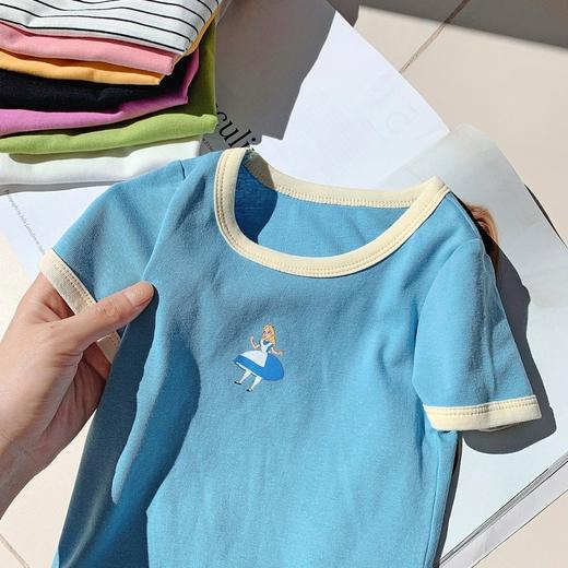 ★网红卡通撞色儿童T恤（货号M08）2件 商品图2