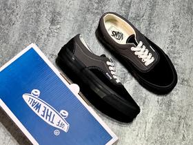 宝藏鞋推荐‼️ Vans Vault OG Era LX 高端支线 黑灰麂皮低帮硫化板鞋 尺码：35-44