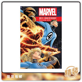 明信片书 漫威 80周年 Marvel 精装 英文原版