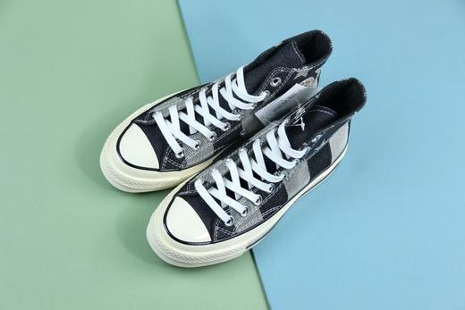 Converse Chuck1970s 黑灰五角星拼接牛仔布 低帮 高帮 35--44 商品图0