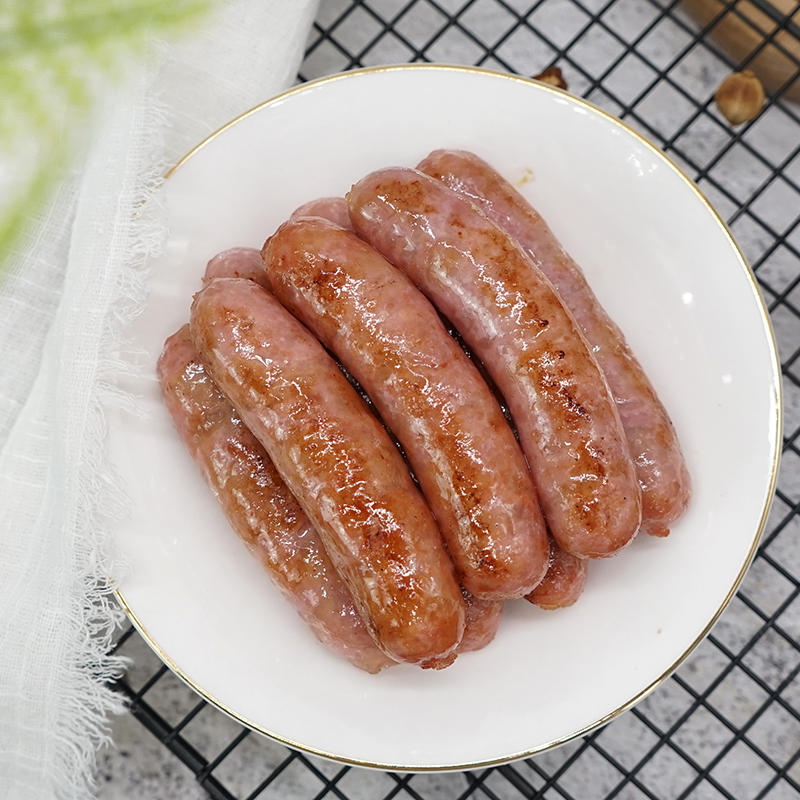 顺丰台诚台式小鲜肉肠纯肉香肠200g4盒烤肠四味q弹香脆