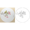张莉莉没骨画工笔花鸟小品白描底稿 ZA30 商品缩略图0