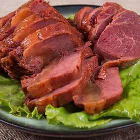 【真空包装五香驴肉200g一袋】酱驴肉火烧零食卤味熟食