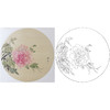 张莉莉没骨画工笔花鸟小品白描底稿 ZA24 商品缩略图0