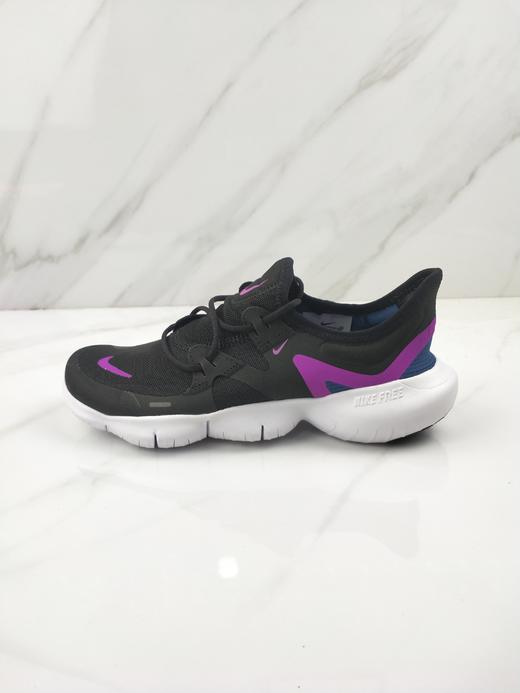 Nike Free 5耐克新款赤足男子 女子轻便透气运动跑步鞋白粉 白红 灰紫 黄 黑 浅灰 浅紫 商品图7