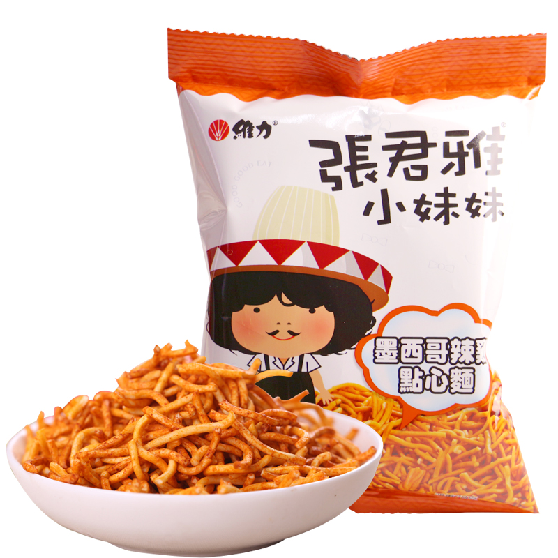 张君雅墨西哥辣鸡点心面78g/袋