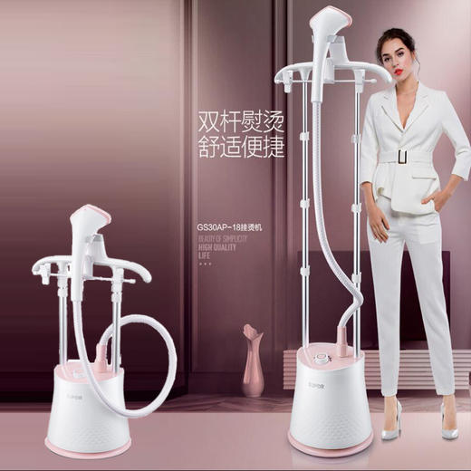苏泊尔GS30AP-18双杆挂烫机家用挂式家用蒸汽熨烫机手持正品新款 商品图0