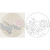 张莉莉没骨画工笔花鸟小品白描底稿 ZA35 商品缩略图0