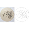张莉莉没骨画工笔花鸟小品白描底稿 ZA26 商品缩略图0