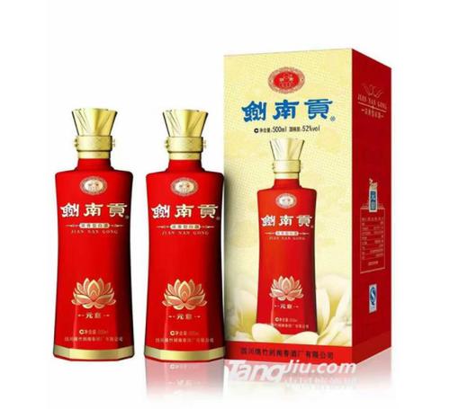 【推荐】2017年产 剑南春 剑南贡 元意 浓香型 52度 500ml*6瓶（新老包装随机发） 商品图2