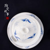 盖碗-陶瓷手绘蓝竹盖碗 商品缩略图1
