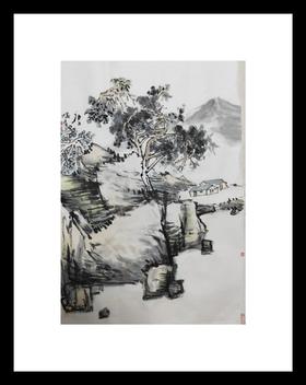 国画山水系列作品 003